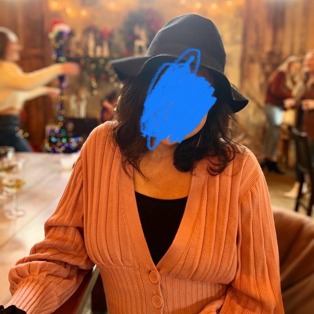Alfred Pink Ribbed Cardigan - Picture 3 of 4